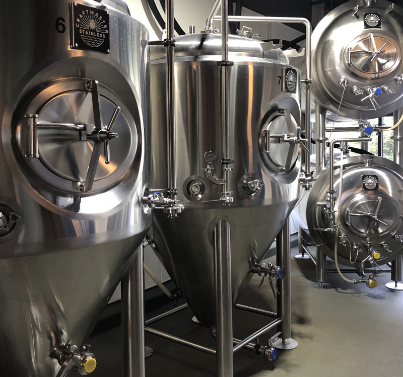 Fermenters and Lagering Tanks